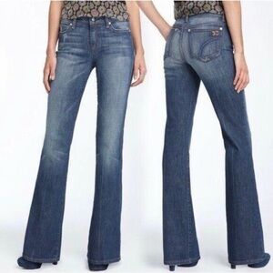 Joe’s Muse Fit Harvey Wash Flare Wide Leg Jeans Size 28